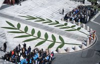 Palmsonntag auf dem Petersplatz