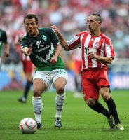 Fussball 1. Bundesliga &Atilde;Saison 2010/2011: FC Bayern Muenchen - Werder Bremen