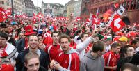 FUSSBALL EURO 2008: Public-Viewing in Basel
