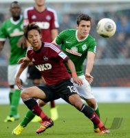 Fussball Saison 1. Bundesliga  Saison 2013/2014: SV Werder Bremen - 1. FC Nuernberg