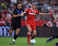 Fussball International: Audi Cup 2009  Manchester United - FC Bayern Muenchen