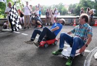 AMW Bobby Car Race , Auftakt zum 3. Mey Generalbau Triathlon Tuebingen 2017