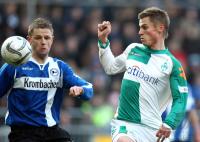 Fussball 1. Bundesliga: Bielefeld - Bremen