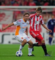 Fussball Champions League  Saison 2010/2011: FC Bayern  Muenchen  - AS Rom