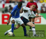 FUSSBALL Weltmeisterschaft Spielszene England vs. Brasilien Viertelfinale