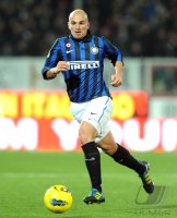 FUSSBALL SERIE A:  Esteban Cambiasso (Inter Mailand)