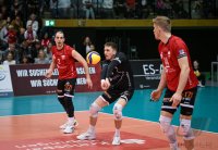 Volleyball 2. Bundesliga 25/26  Playoff Viertelfinal Rueckspiel, TV Rottenburg - VV Human Essen
