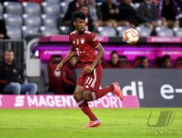 Fussball 1. Bundesliga Saison 21/22: FC Bayern Muenchen -  Hertha BSC Berlin