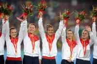 FUSSBALL  Olympia 2008   Finale    Brasilien - USA