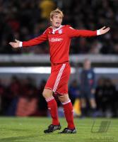 Fussball 1. Bundesliga : Enttaeuschung Andreas Ottl (FCB)