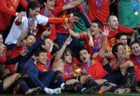 FUSSBALL WM 2010  FINALE:  Holland - Spanien
