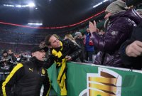 Fussball DFB Pokal Achtelfinale 17/18: FC Bayern Muenchen - Borussia Dortmund