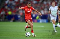 Fussball Frauen Euro 2025  Eroeffnungsspiel: Schweiz - Norwegen
