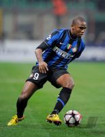 FUSSBALL  International CHL 09/10  : Samuel Eto'o , Eto  (Inter)