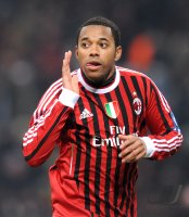 Fussball CHL  Saison 2011/2012:  Robinho (AC Mailand)