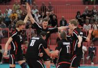 Volleyball EM  Qualifikationsturnier in Tuebingen: Deutschland - Montenegro: