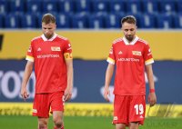 Fussball 1. Bundesliga Saison 20/21: TSG 1899 Hoffenheim - 1. FC Union Berlin