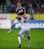 Fussball: 1. Bundesliga Saison 2010/2011: Wolfsburg - Freiburg