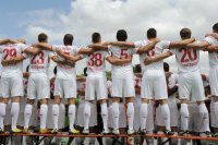 Fussball 1. Bundesliga 2011/2012: TEAMFOTO  VfB Stuttgart