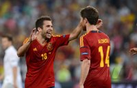 Fussball International Europameisterschaft 2012: Spanien - Frankreich