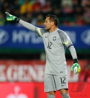 FUSSBALL INTERNATIONAL:  Torwart Diego Alves (Brasilien)