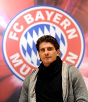 Fussball 1. Bundesliga : Mario Gomez (FC Bayern Muenchen)