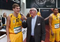 Basketball 1. Bundesliga 14/15:  Teampraesentation  Walter Tigers Tuebingen
