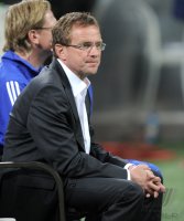 FUSSBALL CHL  Saison 10/11:  Trainer Ralf Rangnick (FC Schalke 04)