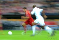 FUSSBALL INTERNATIONAL  CHL Viertelfinale 11/12: Mario Gomez (FC Bayern Muenchen)