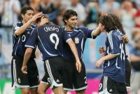Fussball WM 2006: Argentinien - Serbien Montenegro