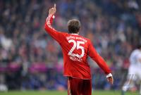 Fussball 1. Bundesliga : GESTIK , Thomas Mueller (FCB)