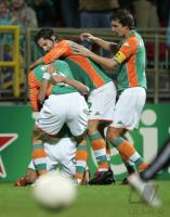 Fussball Champions League: Bremen - Udinese, Jubel Bremen