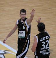 Basketball  1. Bundesliga  10/11   Walter Tigers Tuebingen - LTi Giessen 46ers