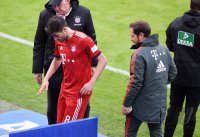 Fussball 1. Bundesliga Saison 18/19: FC Bayern Muenchen - VfL Wolfsburg