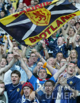 FUSSBALL Schottland -Deutschland  Schottische  Fans