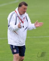 1. Fussball Bundesliga : Trainer Louis van Gaal (FCB)