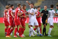 Fussball DFB Pokal 1. Runde 21/22: 1. FC Kaiserslautern - Borussia Moenchengladbach