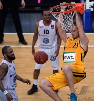 Basketball 1. Bundesliga  13/14  Walter Tigers Tuebingen - New Yorker Phantoms Braunschweig