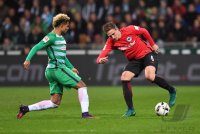 Fussball Bundesliga Saison 16/17: SV Werder Bremen - Eintracht Frankfurt