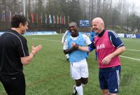 FIFA Praesident Gianni Infantino (Schweiz) erster Tag im Home of Fifa