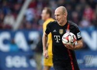 Fussball 1. Bundesliga Saison 14/15: Arjen Robben (FC Bayern Muenchen)