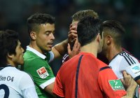 Fussball 1. Bundesliga Saison 14/15: SV Werder Bremen - FC Schalke 04