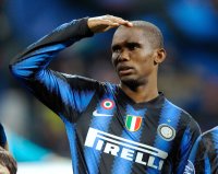 Fussball Champions League  Saison 2010/2011:  Samuel Eto'o , Eto  (Inter)