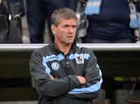 Fussball DFB Pokal 2. Runde 13/14: Trainer Friedhelm Funkel (1860 Muenchen)