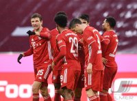 Fussball 1. Bundesliga Saison 20/21: FC Bayern Muenchen - TSG 1899 Hoffenheim