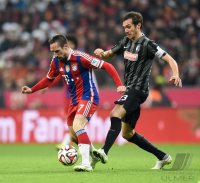 Fussball 1. Bundesliga Saison 14/15: FC Bayern Muenchen - SC Freiburg