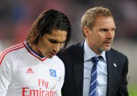 FUSSBALL  DFB Pokal 11/12  Achtelfinale: EnttaeuschungHamburger SV