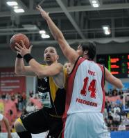 Basketball 1. Bundesliga  08/09  Walter Tigers Tuebingen  -  Paderborn Baskets