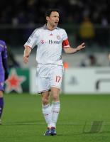 FUSSBALL  International CHL 09/10 :  Mark Van Bommel  (FC Bayern  Muenchen)