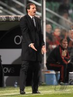 FUSSBALL SERIE A:  Trainer Massimilliano Allegri (AC Mailand)